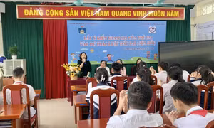 Hiệu trưởng trả lời về việc lấy ý kiến trẻ em vào Dự thảo Luật Đất đai sửa đổi