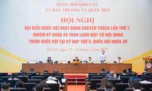 Bế mạc Hội nghị đại biểu Quốc hội hoạt động chuyên trách lần thứ 7