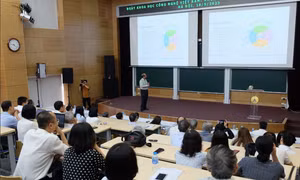 Đối thoại mở giữa các nhà khoa học trong ngày khoa học công nghệ Việt Nam 