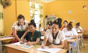 Địa phương tích cực, công tác phổ cập giáo dục, xóa mù chữ đạt hiệu quả