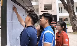 Thí sinh nộp lệ phí xét tuyển đại học theo hình thức trực tuyến