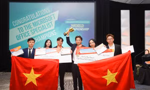  Việt Nam giành Huy chương Vàng cuộc thi Vô địch Tin học văn phòng thế giới 2025