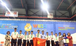 Học sinh Việt Nam giành Huy chương Vàng WICO 2019 