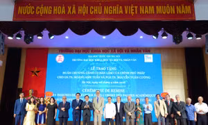 ĐH Khoa học Xã hội và Nhân văn Hà Nội thúc đẩy hợp tác khoa học và giáo dục với đối tác Pháp