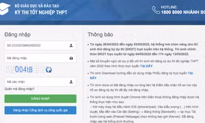 0 giờ ngày 24/7, Bộ Giáo dục và Đào tạo công bố điểm thi tốt nghiệp THPT