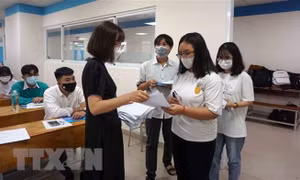 Thí sinh đăng ký dự thi tốt nghiệp THPT có thể dùng mã định danh để thay thế