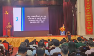 Cần đột phá về công nghệ trong việc đưa tiếng Anh trở thành ngôn ngữ thứ hai 