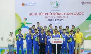 Đoàn TP Hồ Chí Minh xuất sắc dẫn đầu môn kéo co tại Hội khỏe Phù Đổng