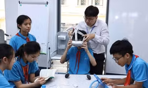 Thực hiện Nghị quyết 57: Phòng học STEM là nơi nối dài cho các phòng học bộ môn