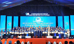 94 cán bộ Đoàn tiêu biểu toàn quốc nhận giải thưởng Lý Tự Trọng năm 2022