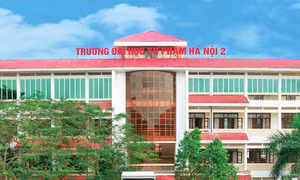 Trường Đại học Sư phạm Hà Nội 2 công bố điểm chuẩn trúng tuyển theo học bạ