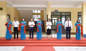 Thêm một ngôi trường vùng cao được kiên cố, hiện đại hóa 