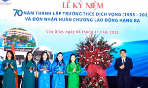 Từ mái đình làng Hậu đến điểm sáng của Giáo dục Thủ đô 