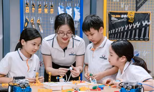 Một trường học đạt chứng nhận toàn cầu về giáo dục STEM