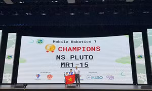 Học sinh Việt Nam xuất sắc vô địch tại Global Robotics Game 2025 