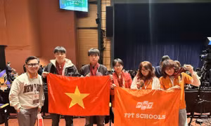 Học sinh Việt Nam giành huy chương vàng và bạc tại chung kết học thuật Quốc tế