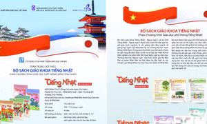 Sách giáo khoa Tiếng Nhật  Ngoại ngữ 1 và Ngoại ngữ 2 của Nhà xuất bản Giáo dục Việt Nam