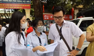 Bài thi tổ hợp Khoa học xã hội khó hơn năm ngoái 
