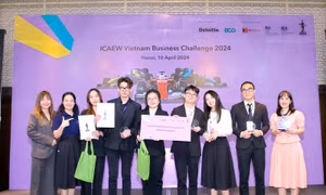 Đại diện sinh viên Việt Nam tham dự ‘Chiến lược kinh doanh 2024’ tại Jakarta 