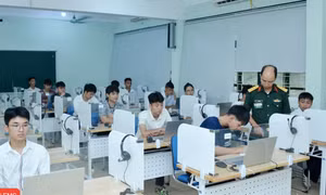Điểm sàn hệ dân sự Học viện Kỹ thuật quân sự cao nhất 22,75