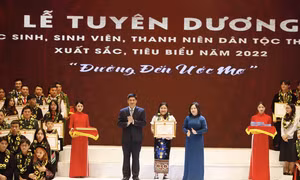 Tuyên dương 142 học sinh, sinh viên, thanh niên dân tộc thiểu số xuất sắc, tiêu biểu