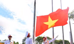 Lễ thượng cờ Đại hội Thể thao học sinh Đông Nam Á lần thứ 13
