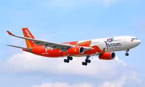 Máy bay Vietjet.