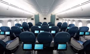 Khoang Phổ thông đặc biệt trên máy bay thân rộng của Vietnam Airlines.