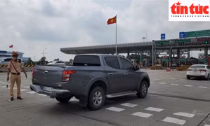 Trạm thu phí chậm triển khai thu phí ETC sẽ bị dừng thu phí, xả trạm.