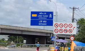 Nỗ lực thông xe sớm một số đoạn tuyến trên cao tốc Bến Lức - Long Thành.