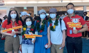 Fukuoka và Nagoya chào đón hành khách Vietjet nồng hậu.