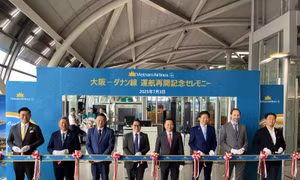 Vietnam Airlines khai trương đường bay thẳng Đà Nẵng-Osaka kết nối Đông Bắc Á