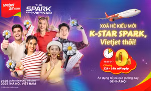 Bay cùng Vietjet, hết mình với đại nhạc hội Kpop hoành tráng nhất mùa hè 2025