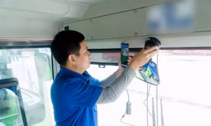 Thực hiện nghiêm việc lắp đặt camera giám sát trên các xe kinh doanh vận tải
