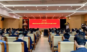 Công bố quyết định của Đảng ủy Bộ Xây dựng về công tác tổ chức cán bộ