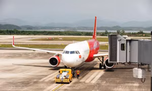 Vietjet chuyên chở 200 máy thở hiện đại từ Đức về TP Hồ Chí Minh.