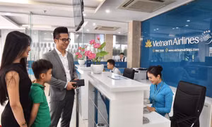 Hãng hàng không đầu tiên làm thủ tục hành khách, hành lý ngoài sân bay