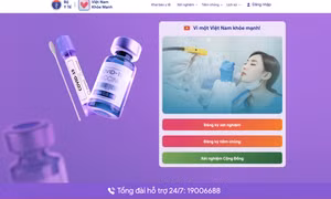 Chương trình xét nghiệm Vì một Việt Nam khỏe mạnh.