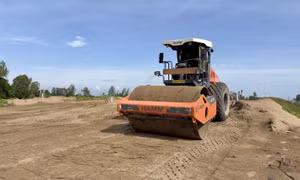 Tháo gỡ nguồn cát đắp đường đảm bảo tiến độ cao tốc Châu Đốc - Cần Thơ - Sóc Trăng