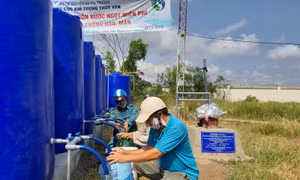 Bàn giao công trình cấp nước sinh hoạt miễn phí cho nhân dân tỉnh Cà Mau