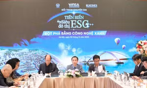 Tiến biển bằng siêu đô thị ESG++: Đột phá bằng công nghệ xanh