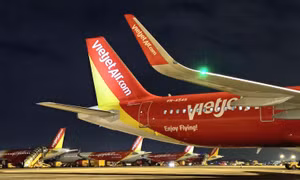 Vietjet vừa đón máy bay thứ 111 về với đội máy bay hiện đại của hãng.