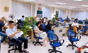 Phóng viên, biên tập viên baotintuc.vn sinh hoạt nghiệp vụ.