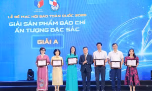 Báo Tin tức và Dân tộc và báo VietnamPlus đạt giải A Giải ‘Sản phẩm báo chí ấn tượng đặc sắc’