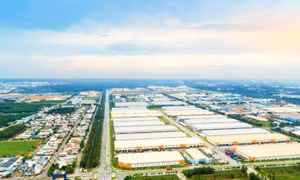 KCN do Tổng công ty Becamex IDC làm chủ đầu tư. Ảnh: TTXVN