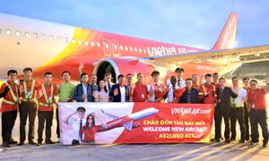 Vietjet hoàn thành mục tiêu 10 tàu bay mới trong năm 2024.