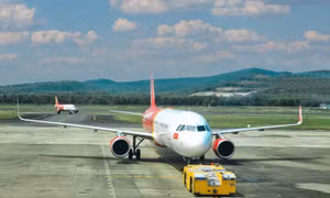 Đội máy bay Vietjet.