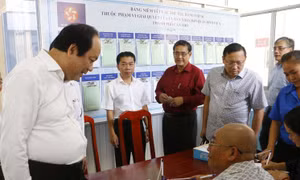 Lần đầu tiên Bộ Giao thông vận tải áp dụng mô hình bộ phận một cửa điện tử