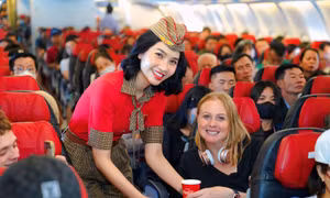 Vietjet ưu đãi ngày đôi 5/5 giảm 55% giá vé, tặng evoucher 100.000 đồng
