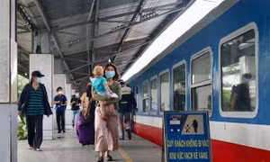 Đường sắt giảm giá vé tàu sau Tết Nguyên đán.